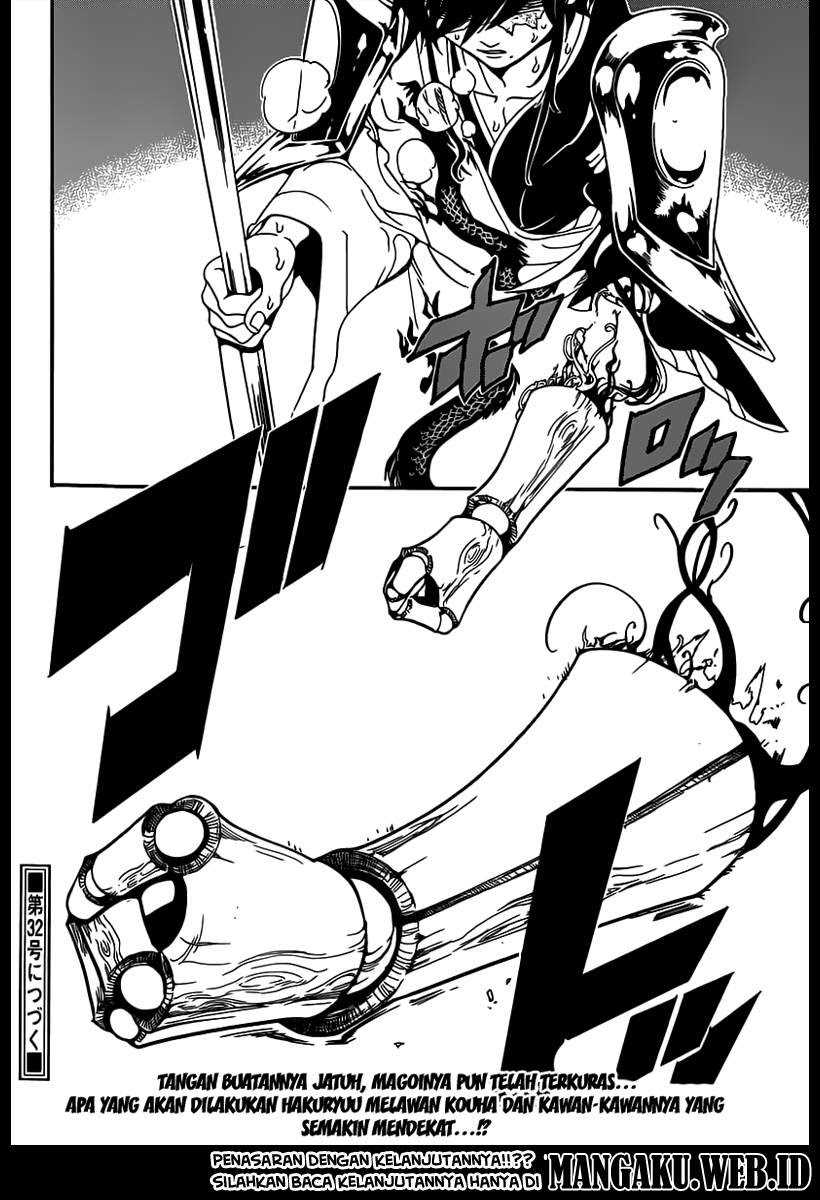 Magi – Labyrinth of Magic chapter 272